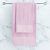 Комплект махровых полотенец "Красотка", розовый, Mia Cara 3